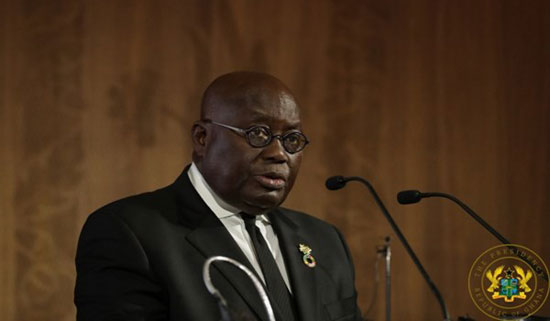 File image - President Nana Addo Dankwa Akufo-Addo, Chair of the Authority of Heads of State and Government