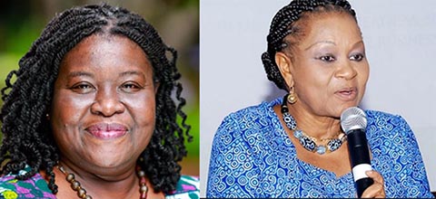 Dr Joyce Aryee, Professor Rose Emma Mamaa Entsua-Mensah, Deputy Director-General of the Council for Scientific and Industrial Research (CSIR)