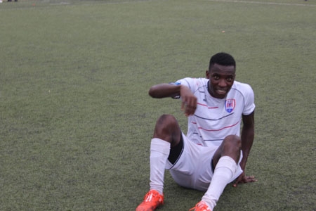 Gockel Ahotor of Inter Allies has scored against Hearts of oak in three consecutive seasons. All goals scored at Tema